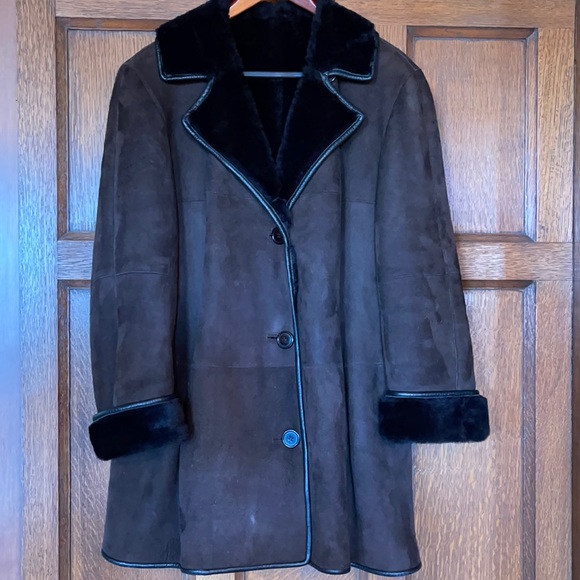Burberry Shearling Coat